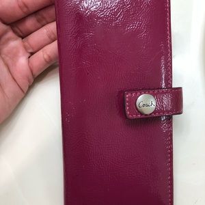 Classic coach bifold wallet